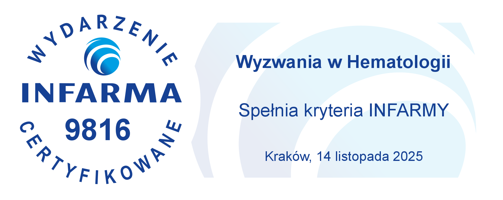 Spełnia kryteria Infarmy