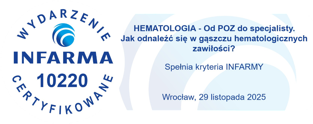 Spełnia kryteria Infarmy