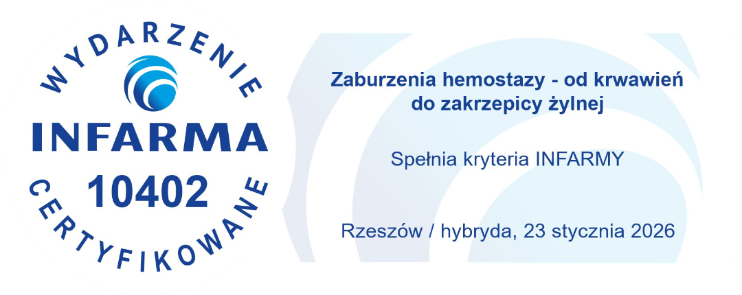 Spełnia kryteria Infarmy