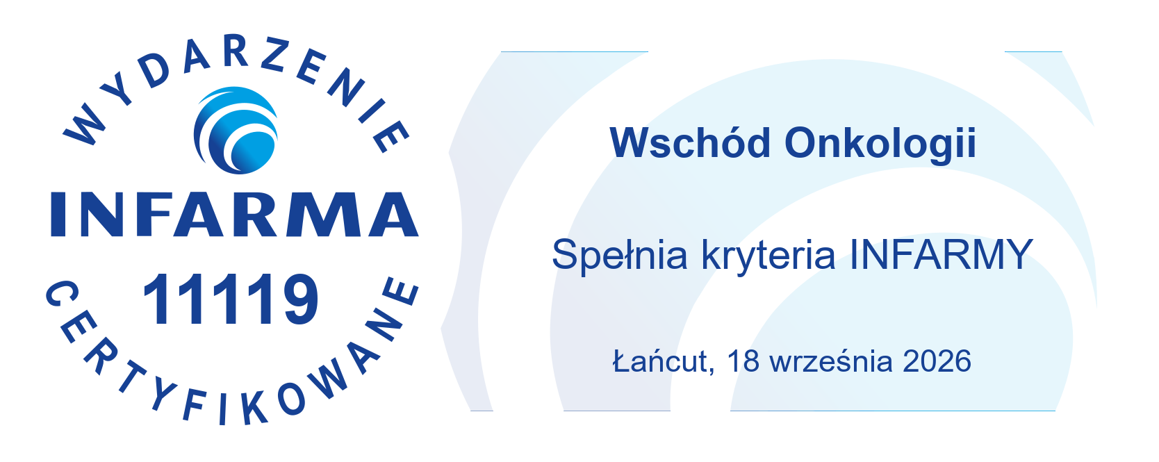Spełnia kryteria Infarmy