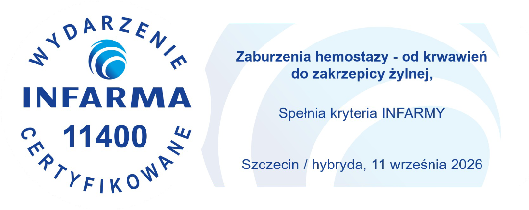 Spełnia kryteria Infarmy