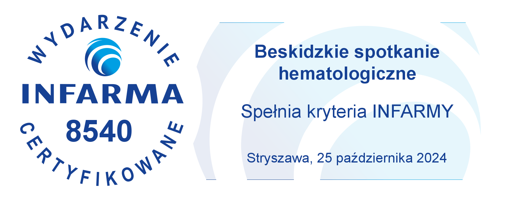 Spełnia kryteria Infarmy