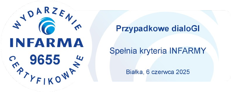 Spełnia kryteria Infarmy