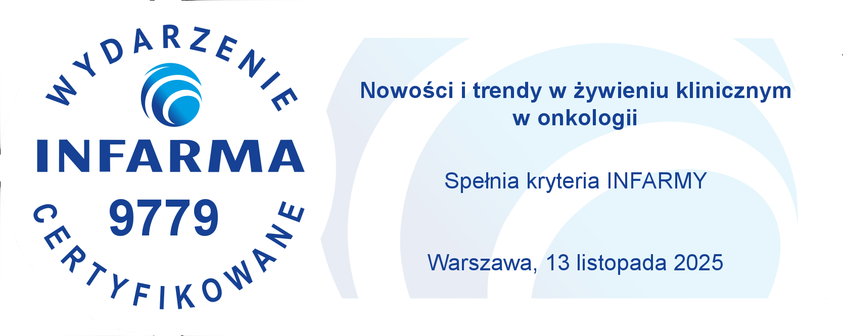 Spełnia kryteria Infarmy