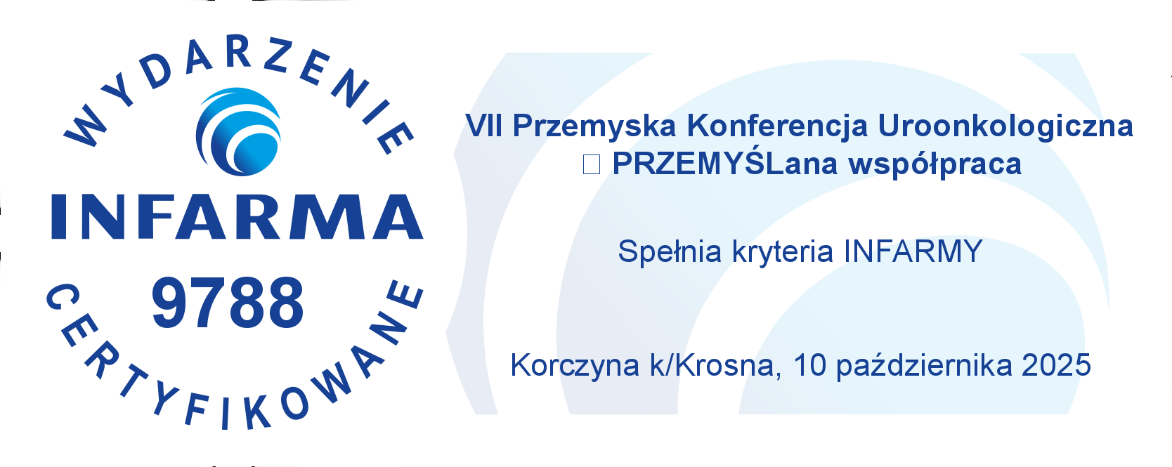 Spełnia kryteria Infarmy